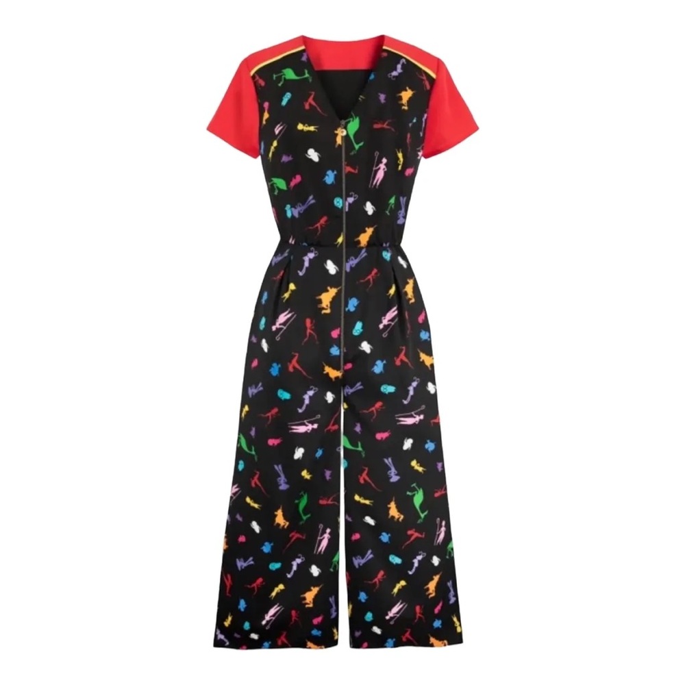 NWT Disney Parks Dress Shop Pixar jumpsuit black red small